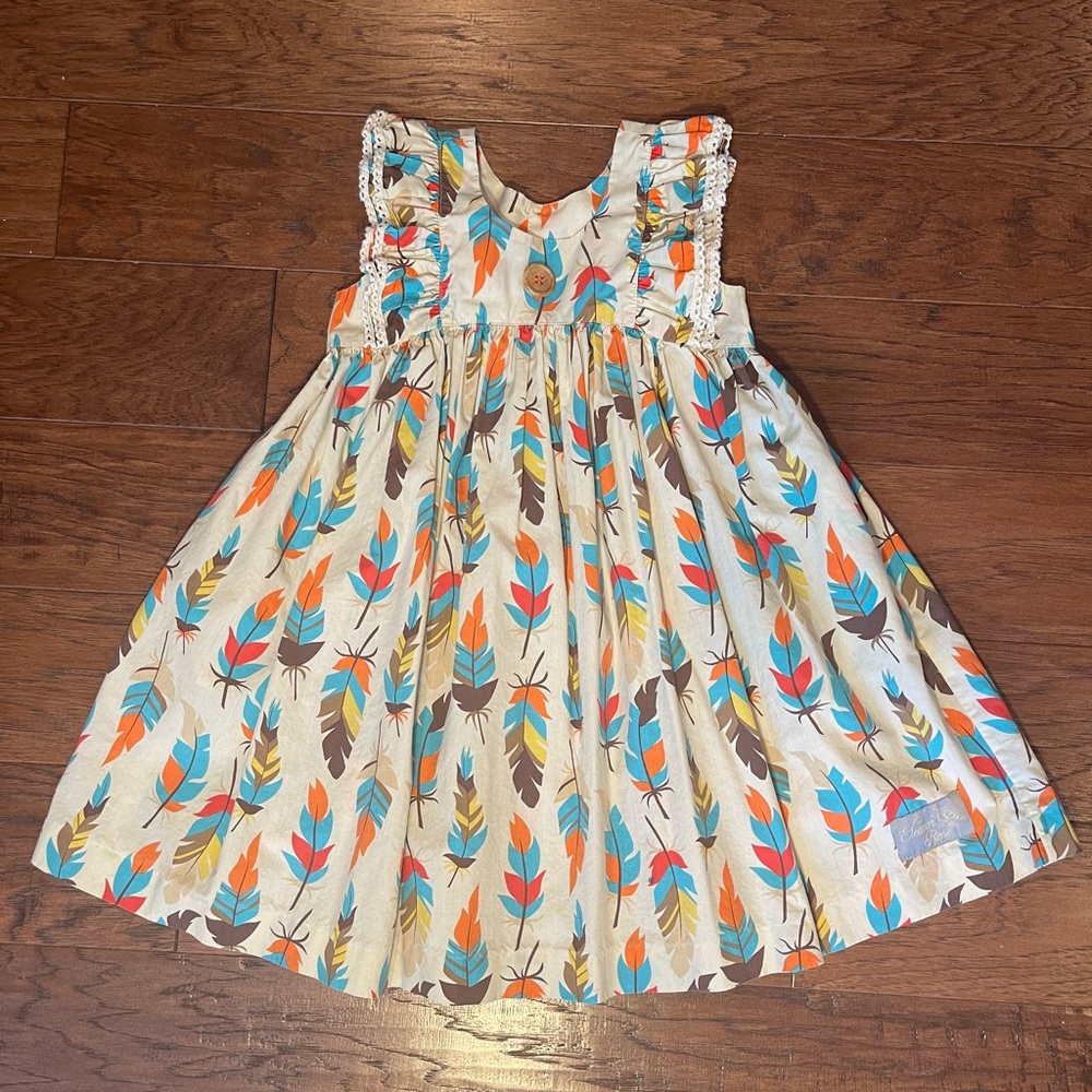 Eleanor Rose Feather Dress